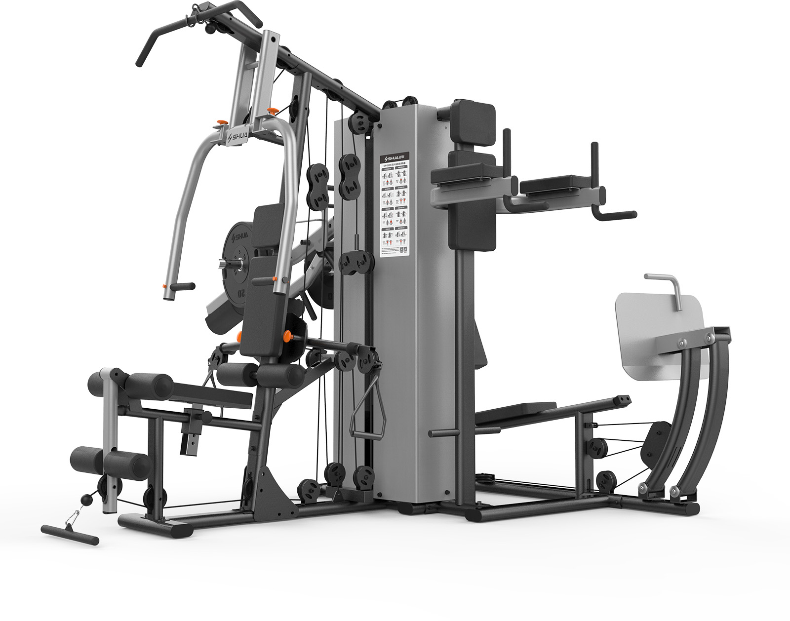 SH-G5205-綜合訓練器四人站